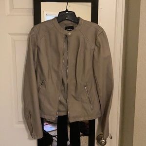 Tan Express Leather Jacket